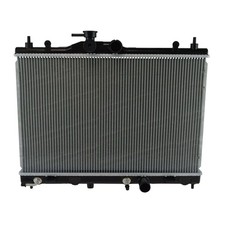 Aluminum Plastic Radiator Assembly 0.63 Core Top Inlet Upper Lower Mount CU2981