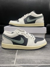 Nike Air Jordan 1 Low Donna 'Antracite Giada' -DC0774-001- Taglia 10-Pronte Spedizione 2