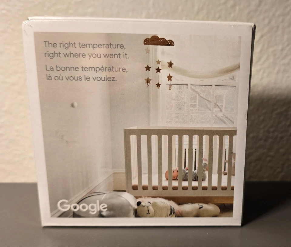 Google Nest Temperature Sensor T5000SF - White New Sealed - Image 2 of 4