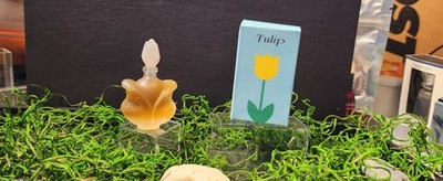 Tulip Eau de Parfum 7 ml Miniature Perfume Full Bottle w/ Original Box Vintage