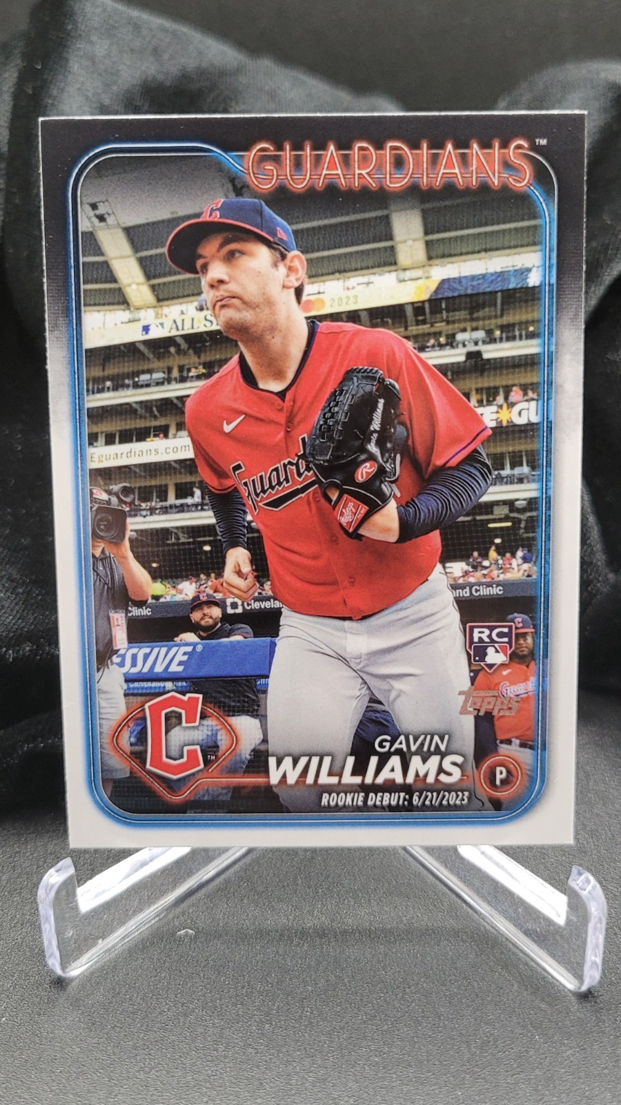 2024 Topps Update Series - Rookie Debut Gavin Williams #US294 (RC)