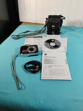 GE Smart Series A950 9.1MP Digital Camera Black TESTED Software carrying case