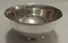 ~Vintage 6" Lunt Sterling Silver Paul Revere Reproduction Cira 1768 Bowl 262 gr~