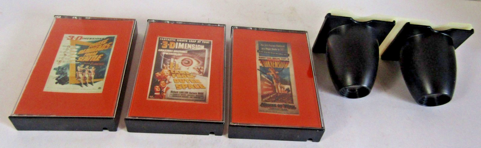 Vintage Reel 3-D Enterprises Slide Viewer with Movies House 