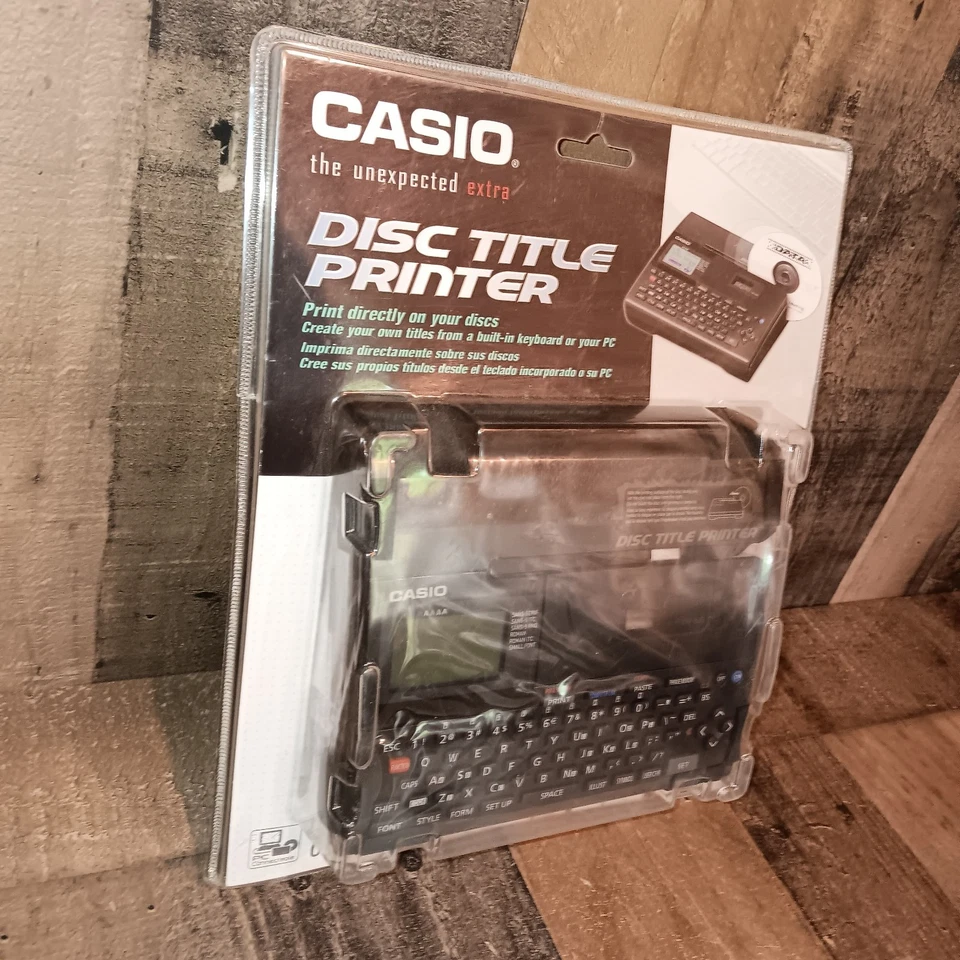 Casio CW-K85 CD/DVD Disk Title Printer Brand New Sealed Please Read CW-K85-L - Image 3 of 4