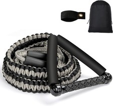 25FT Wakesurf Rope and Handle, 6 Sections Adjustable Floating Surf Tow Ropes,...