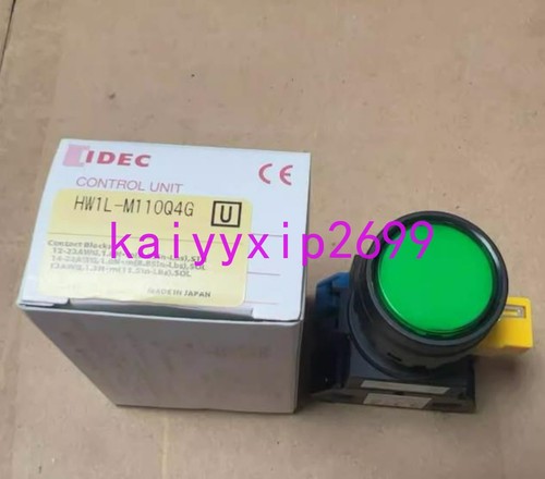 IDEC HW1L M1F20QD W 24V LED Illuminated Momentary Pushbutton, 2 N.O., White IDEC HW1L M1F20QD W 24V LED Illuminated Momentary Pushbutton, 2 N.O., White