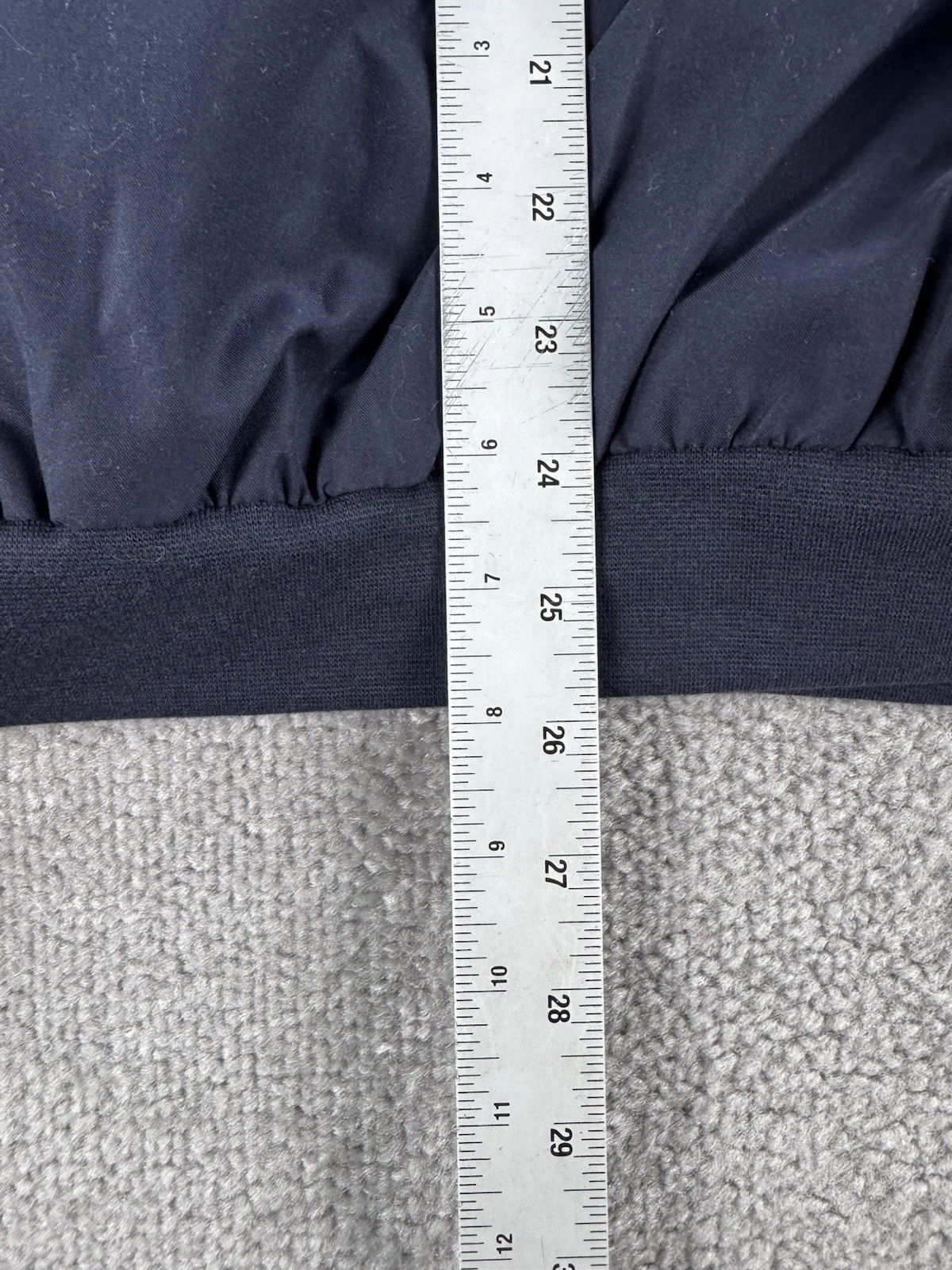NWT Vintage The Wall Street Journal Vest Mens Large Navy Eversole Windbreaker - product detail image 5