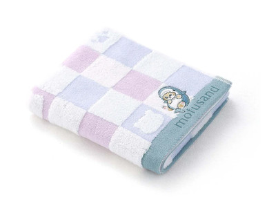 mofusand Face Towel ( Sitting Nyan Blue ) Japan NEW