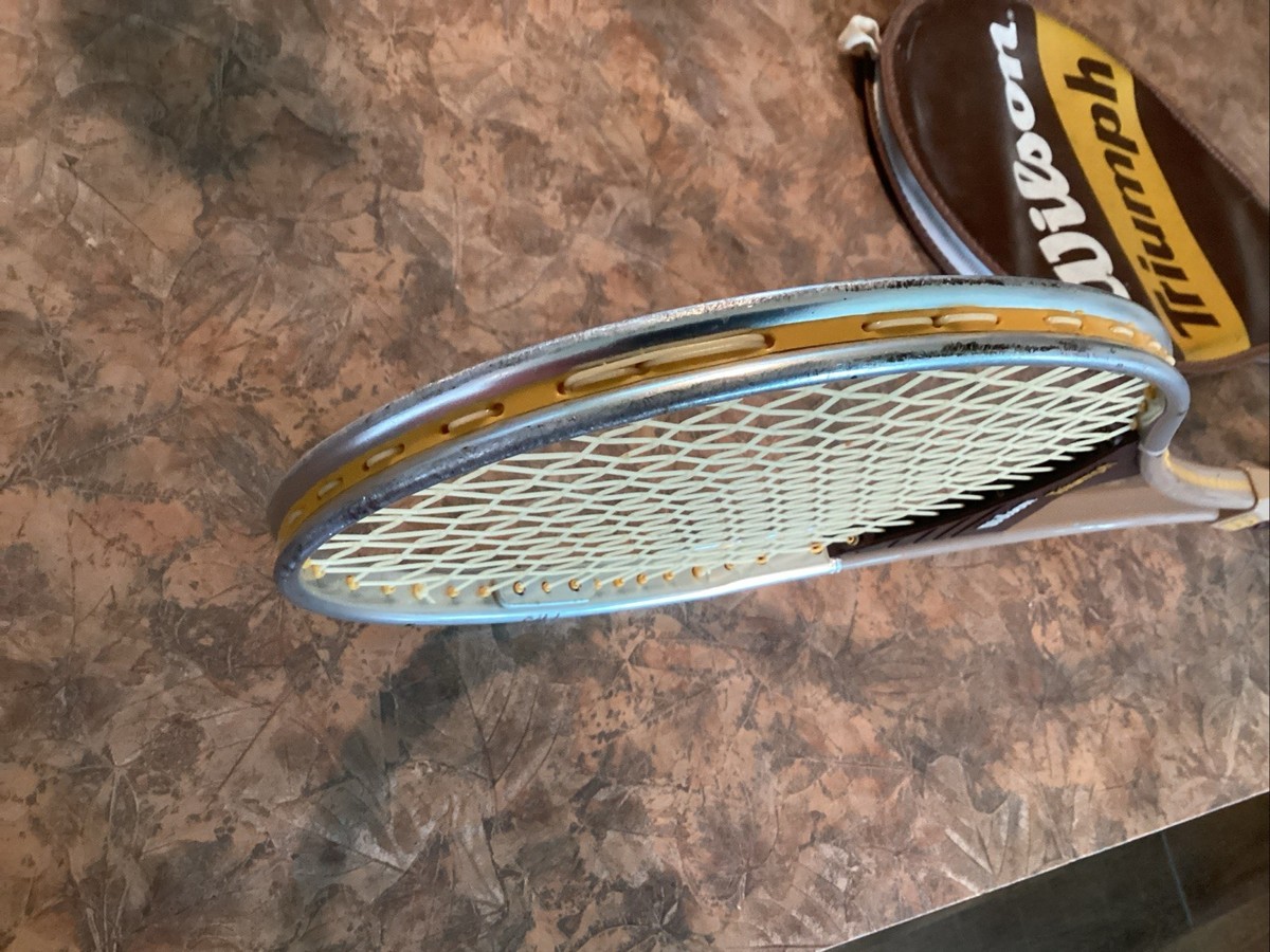 Raquette De Tennis Wilson Triumph - Vintage Années 80/90 - Taille De Poignée 4 5/8
