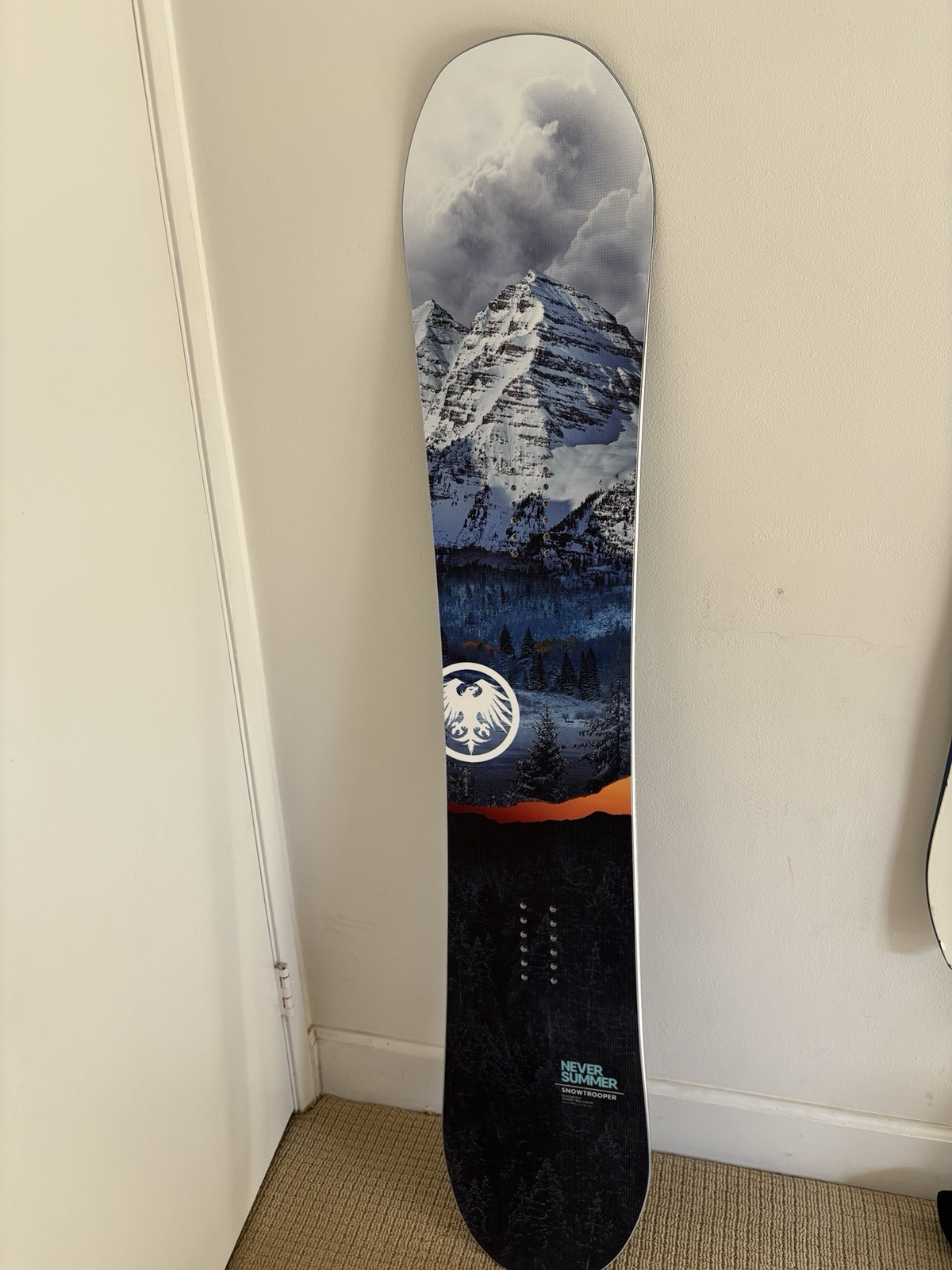 Never Summer Snowtrooper Men's Snowboard 156 cm, All Mountain, New 2025