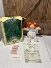 1984 Coleco Cabbage Patch Kids With Box Fernanda Dahlia With Papers