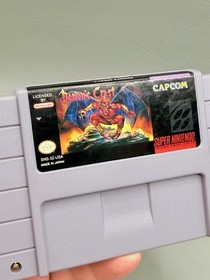Demon's Crest (Super Nintendo Entertainment System SNES) Authentic - Very Good