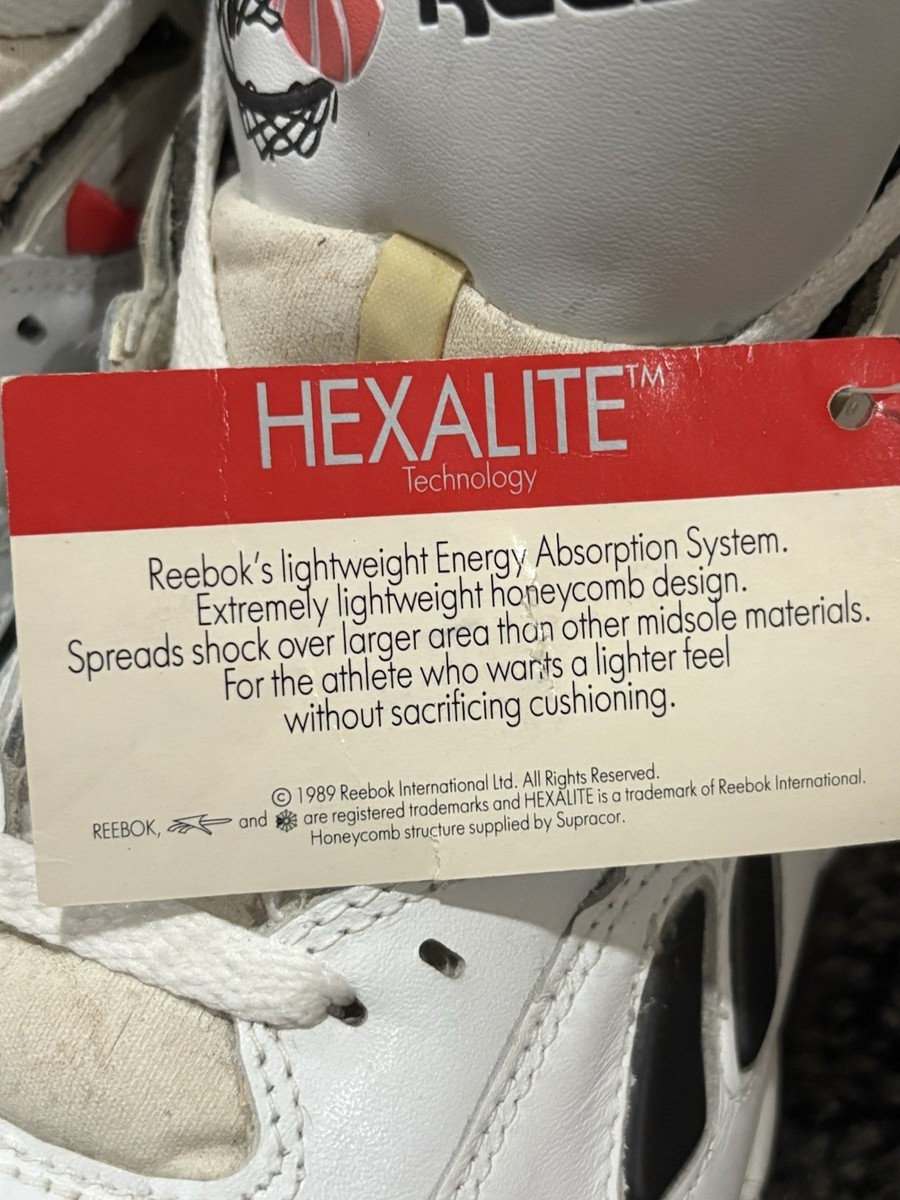 Vintage 80s Reebok Hexalite Mens Sz 9.5 DeadStock Shoes/Original Vintage 80s Reebok Hexalite Mens Sz 9.5 DeadStock Shoes/Original