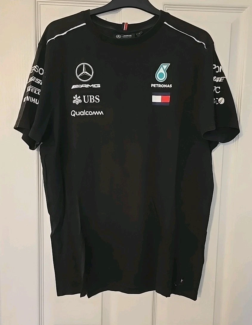 Adidas Mercedes - AMG Petronas Formula One Team Black Poloshirt