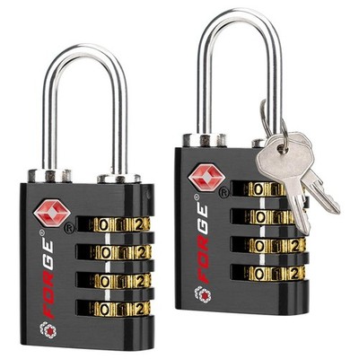 Dual-Opening: Key or Combination Access Lock, Use Key to Recover Code If Forg...