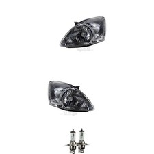 Halogen Scheinwerfer Frontscheinwerfer Set H4 für Hyundai Matrix inkl. Lampen