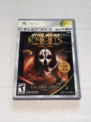 Star Wars: Knights of the Old Republic II The Sith Lords Xbox 2004 CIB