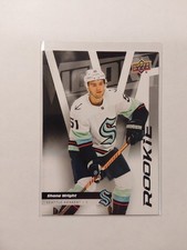 2023 Upper Deck National Hockey Card Day Victory #V-1 Shane Wright Rookie Card. rookie card picture