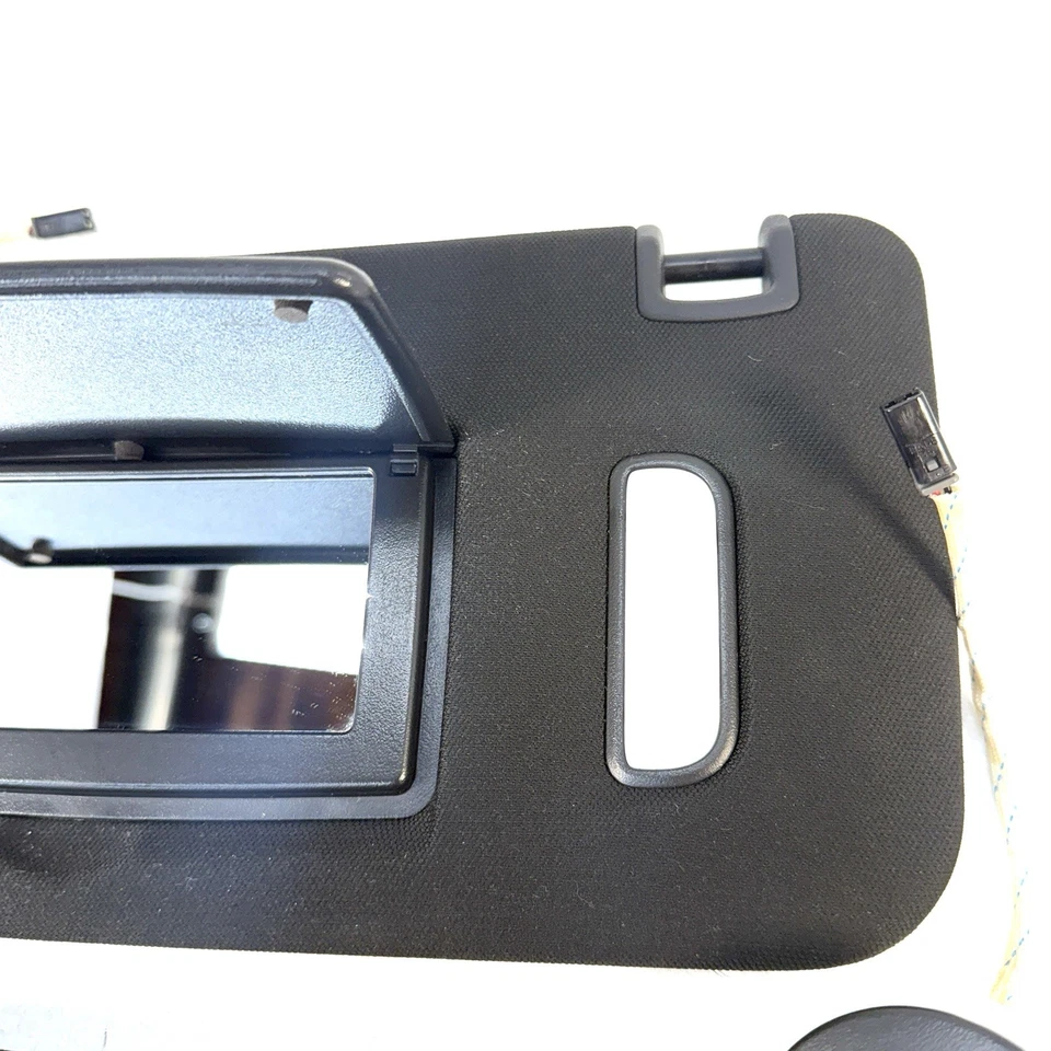 Cadillac SRX 2013-16 tela negra lado conductor y pasajero OEM parasol conjunto Foto 4 de 4