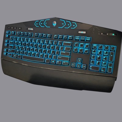 Dell Alienware TactX Gaming Illuminated Keyboard Y-U0008-O KG900 Wired 