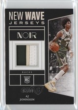 2024-25 Panini Noir New Wave Jerseys 63/99 AJ Johnson #NWJ-AJJ 10lp