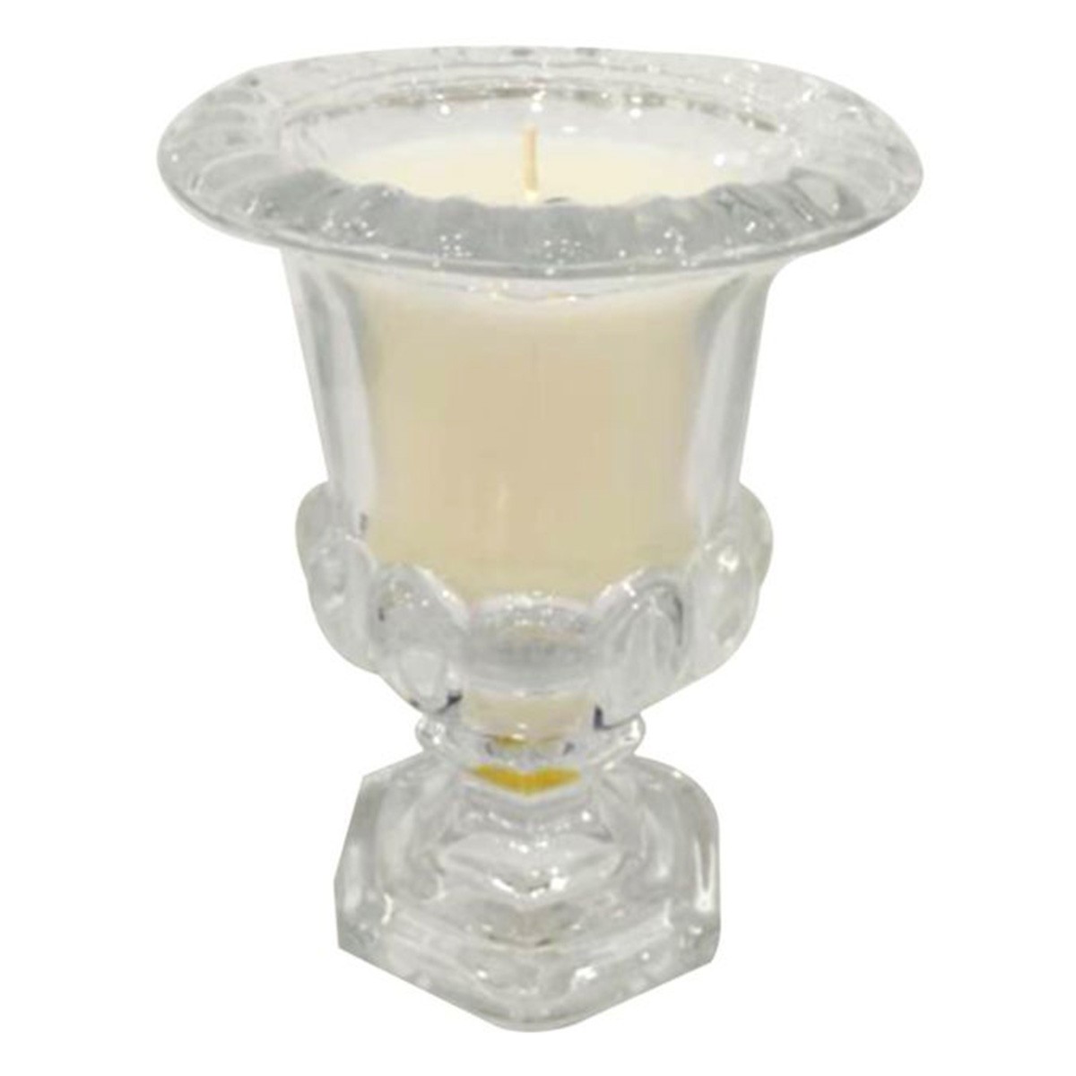 Bougie parfumée pivoine artisanale 800g dans son vase Médicis en céramique