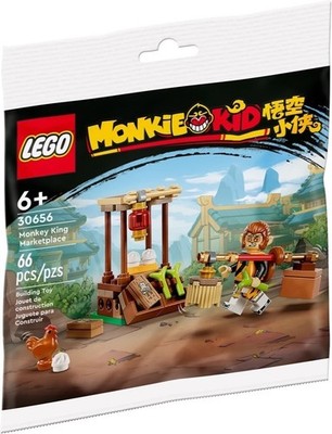 LEGO  Monkie Kid (30656) Monkey King Marktplatz Neu und versiegelt Blitzversand