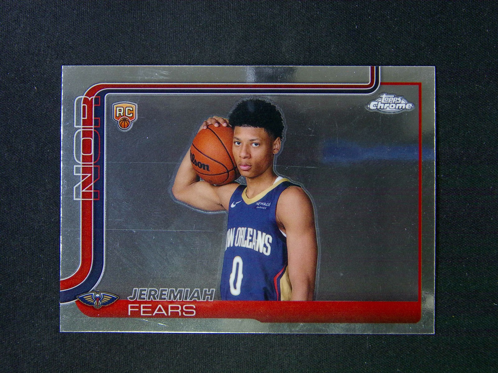 2025-26 Topps Chrome Jeremiah Fears #257 RC Rookie Variation SSP