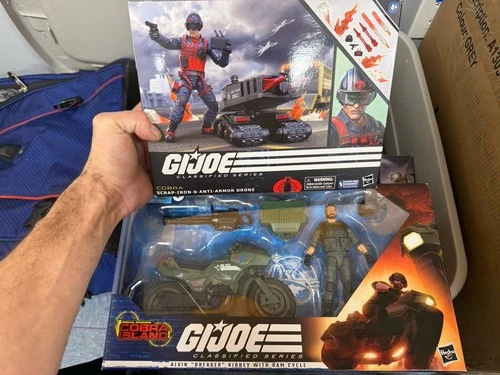 *LOT* RAM Cycle / Breaker & Scrap Iron /Anti Armor Drone  GI Joe Classified *LOT