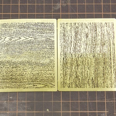 For 1/32 1/35 1/48 Scale LIANG-0303+0304 Airbrush Stencil Wood Texture DIY Model