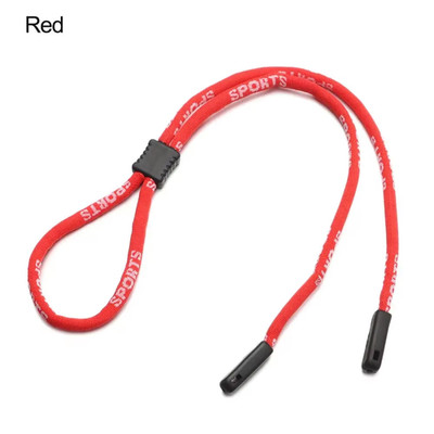 New Non-Slip Sunglasses Rope Neck Strap Outdoors Sports Glasses Cord Women Men E