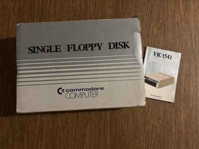Commodore Computer Single Floppy Disk Vic-1541