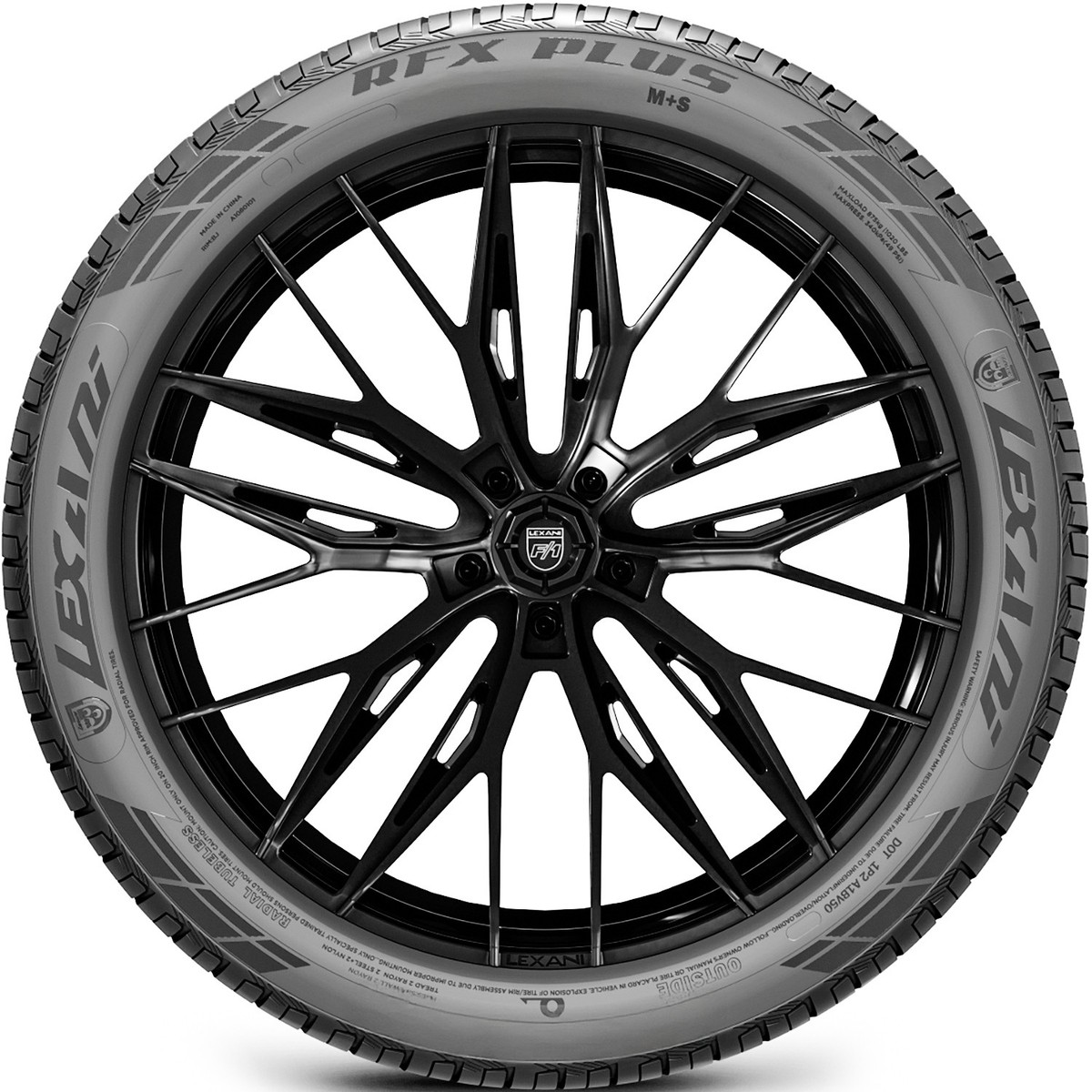 Lexani LX-TWENTY All-Season High Performance Tires - 245/40R19 & 275/35R19 (Set Of 4)