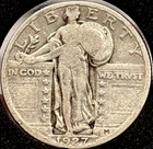 1927 Standing Liberty Quarter 90% Silver U.S. Coin