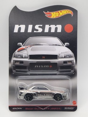 Hot Wheels 2022 RLC Exclusive Nissan Skyline GT-R (BNR34) Nismo shadowchrome #1