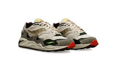 Saucony X Bodega Grid Shadow 2 'Jaunt Woven' Sneaker UK 6,5 Herren/7 Damen - Neu mit Karton