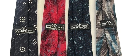 Dolce Puntata Carlo Palazzi Ninno Vela 8pc Luxury Men's Silk Tie Lot image 5
