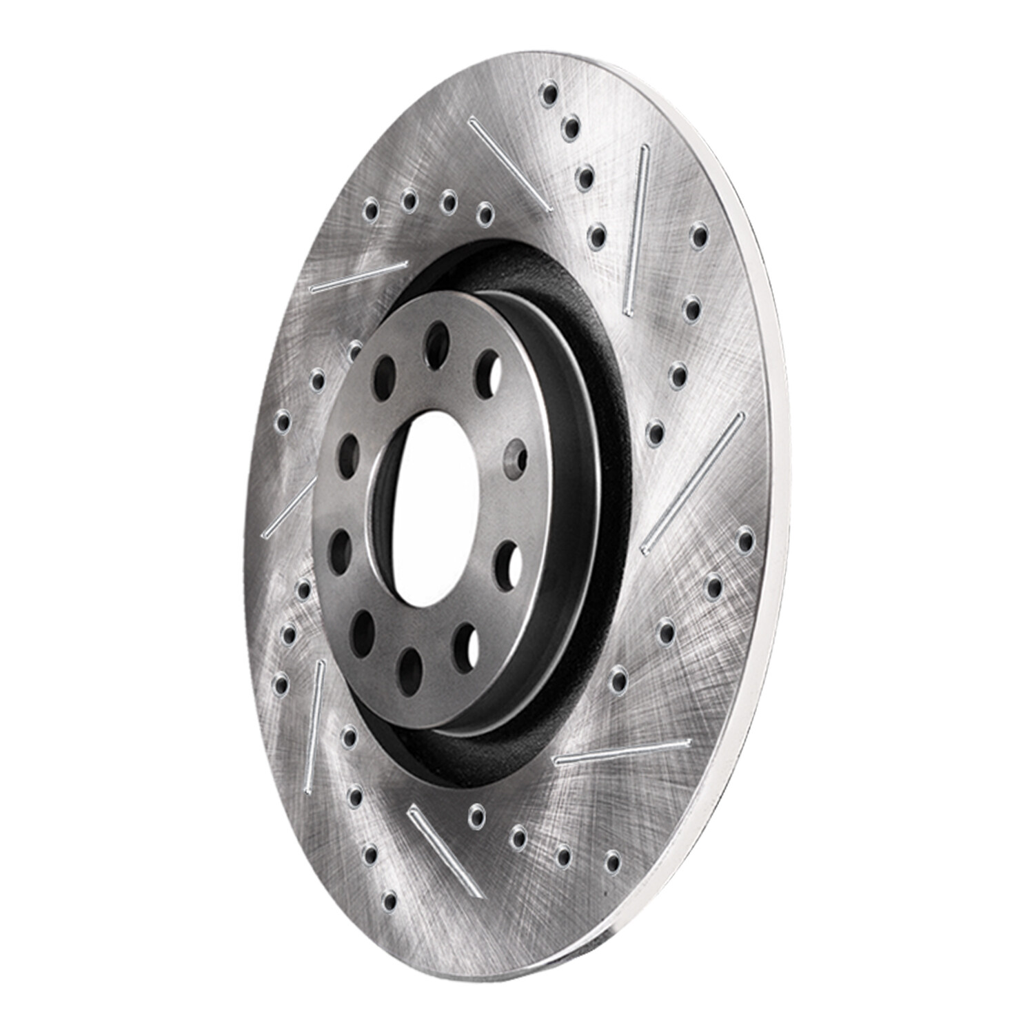 11.25" (286mm) Rear Drilled Brake Rotors for Volkswagen GTI Jetta