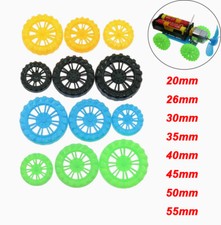 Kunststoff Felgen Bauteile f&uuml;r Modellauto Spielzeug 20-55mm RC Rennreifen LKW