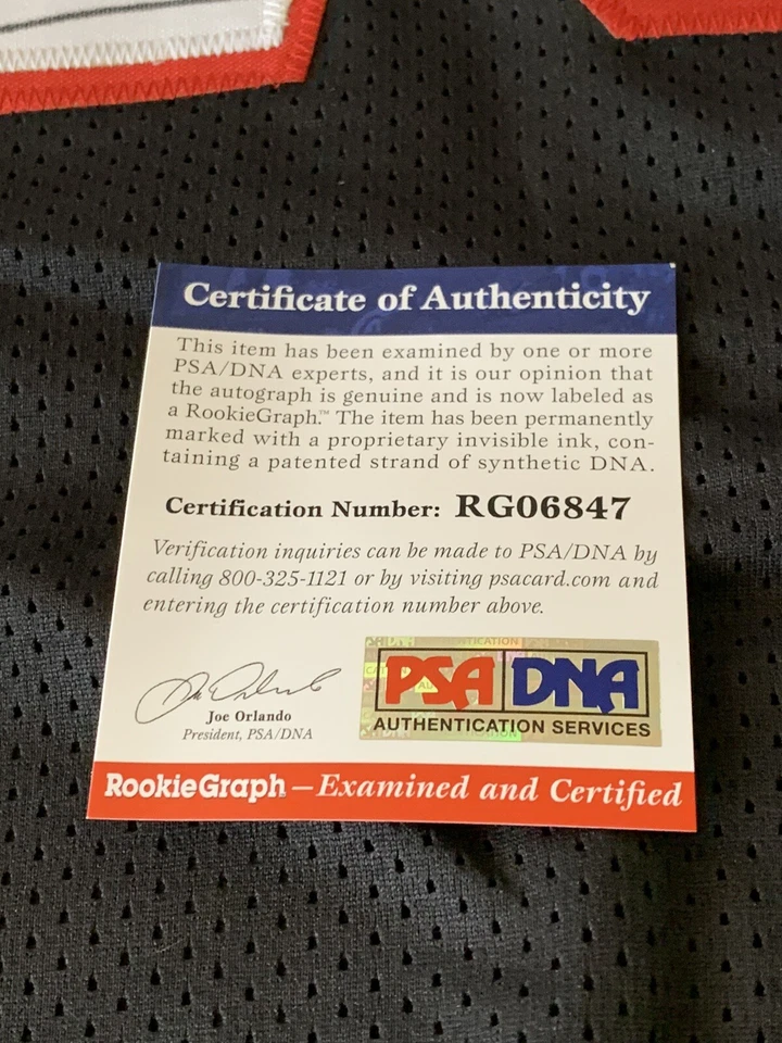 Justise Winslow Autographed/Signed Jersey PSA/DNA COA Miami Heat Justice - Image 4 of 4