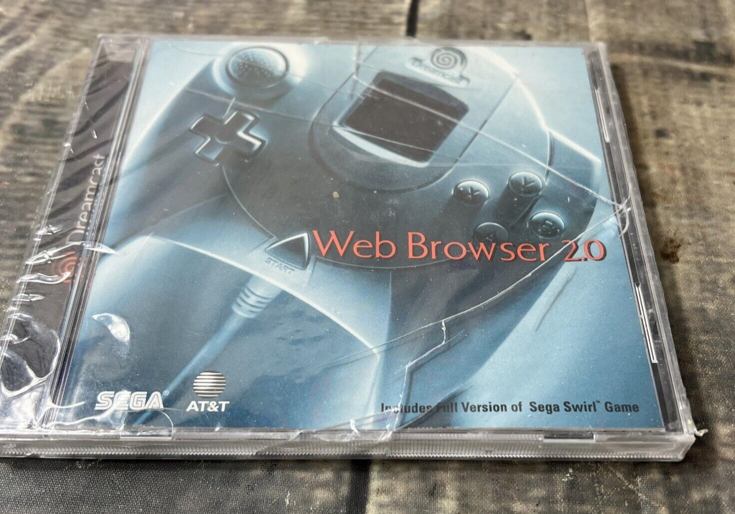 BRAND NEW FACTORY SEALED SEGA DREAMCAST GAME WEB BROWSER 2.0 NFS SEGANET  AT&T