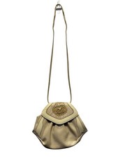 Vintage Sylvia Faux Leather Shoulder Bag With Snake Embossed Flap 9394
