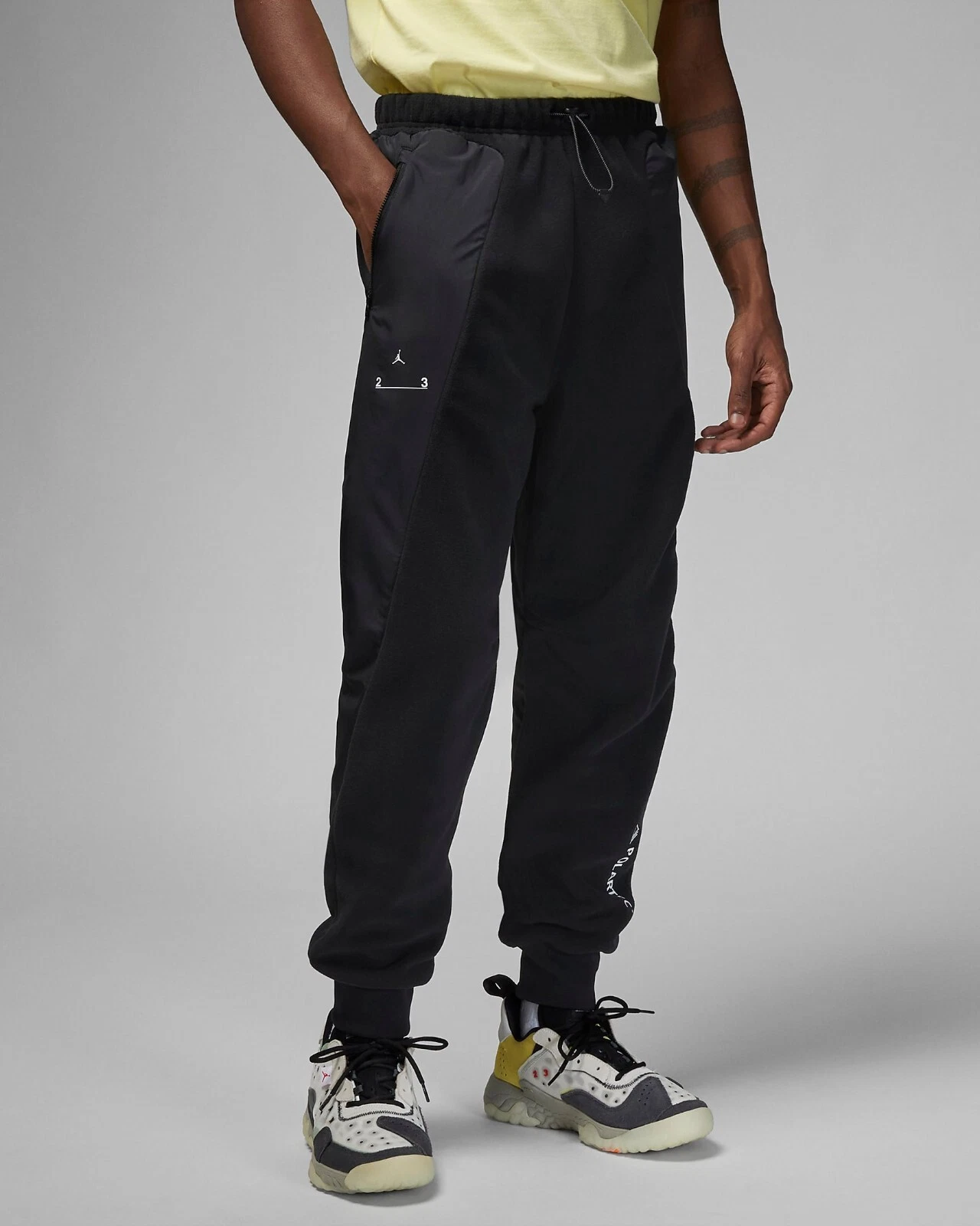 Nike Jordan 23 Engineered Thermal Pants Joggers Polartec Polar Fleece Hybrid L