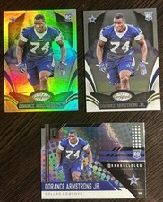 2018 Certified DORANCE ARMSTRONG Rookie Lot Gold RC #/25 + 2 - DALLAS COWBOYS