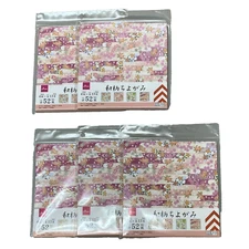 Lot of 5 Japanese Pattern Chiyogami 15cm 4Designs×13Sheets Total 52Sheets