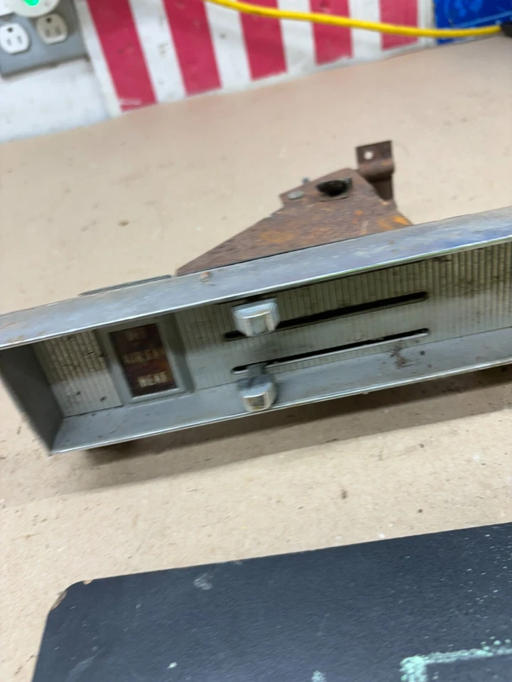 1967 1968 1970 71 Chevrolet GMC C10 K10 K30 C30 CALEFACCIÓN INTERRUPTOR DE AIRE CONJUNTO DE CONTROL Foto 2 de 4