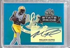 2017 Leaf Metal MALACHI DUPRE Pride Blue Prismatic Auto RC 35/35 Packers WR