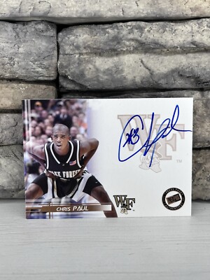 2005 Chris Paul RC auto