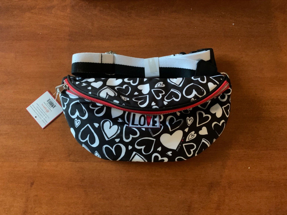 Brighton “Endless Love” Black and White Heart Pattern Bag NWT Brighton Backpack Black and White Heart | Mercari main image 3